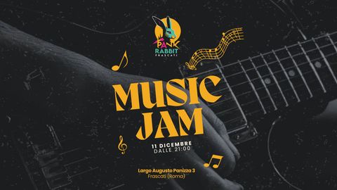 Evento Jam Session al Pank Rabbit Frascati - Musica dal vivo, Live, Concerti, DJ Set, Karaoke, Jam Session, Cocktail, Drink, Cibo e Eventi